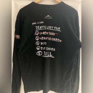 Kill Bill Premier Long sleeve Tshirt LARGE
